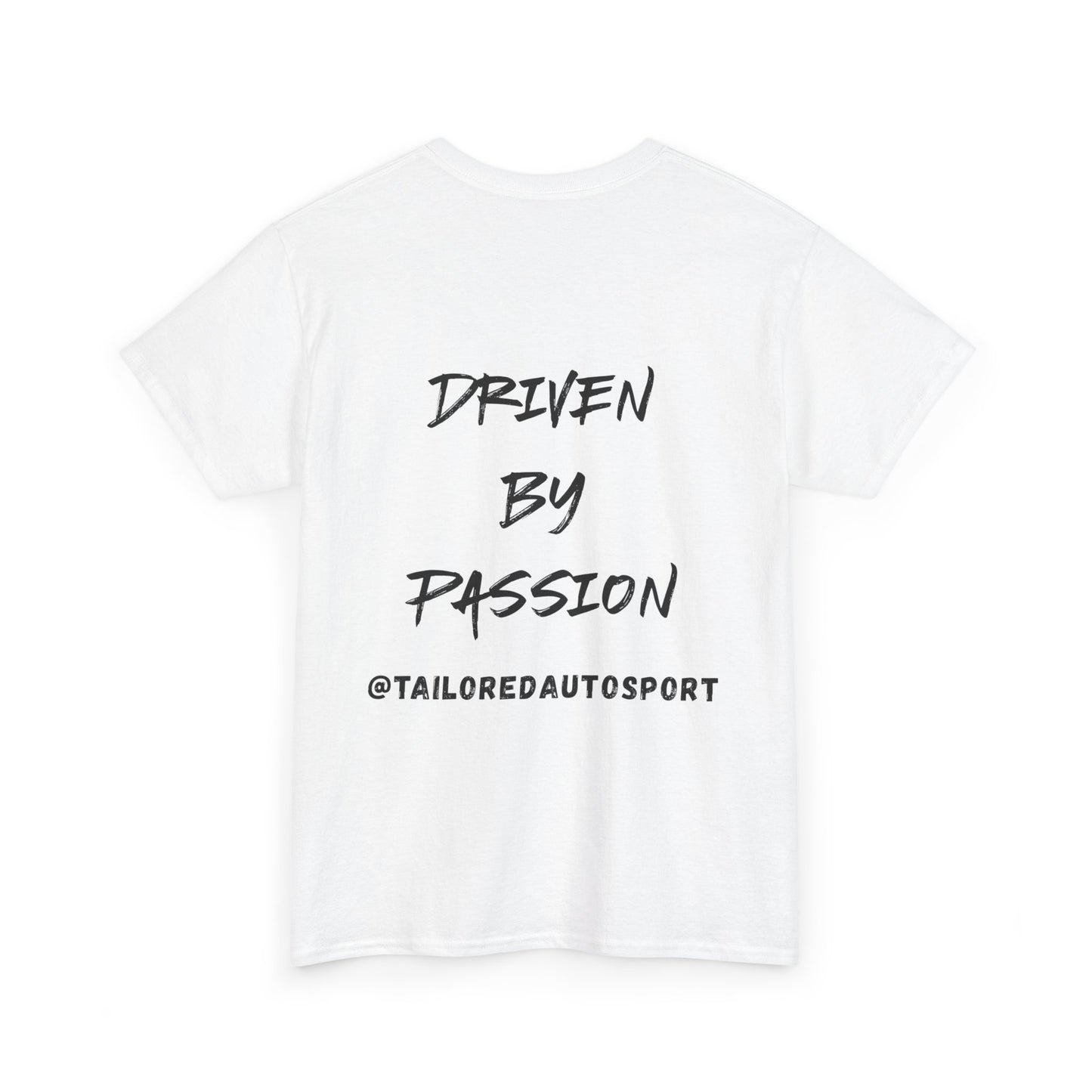 Unisex Tailored Autosport White T-Shirt