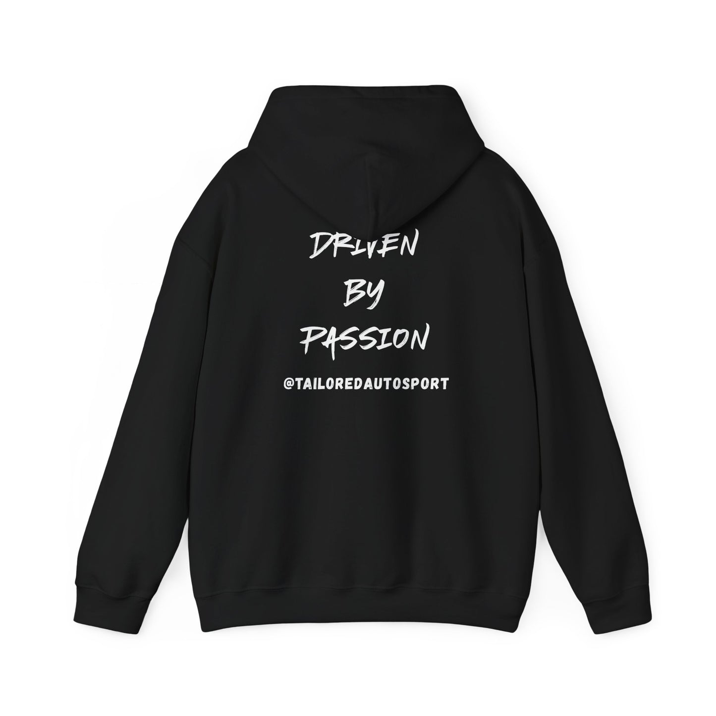 Unisex Heavy Tailored Autosport Black Hoodie