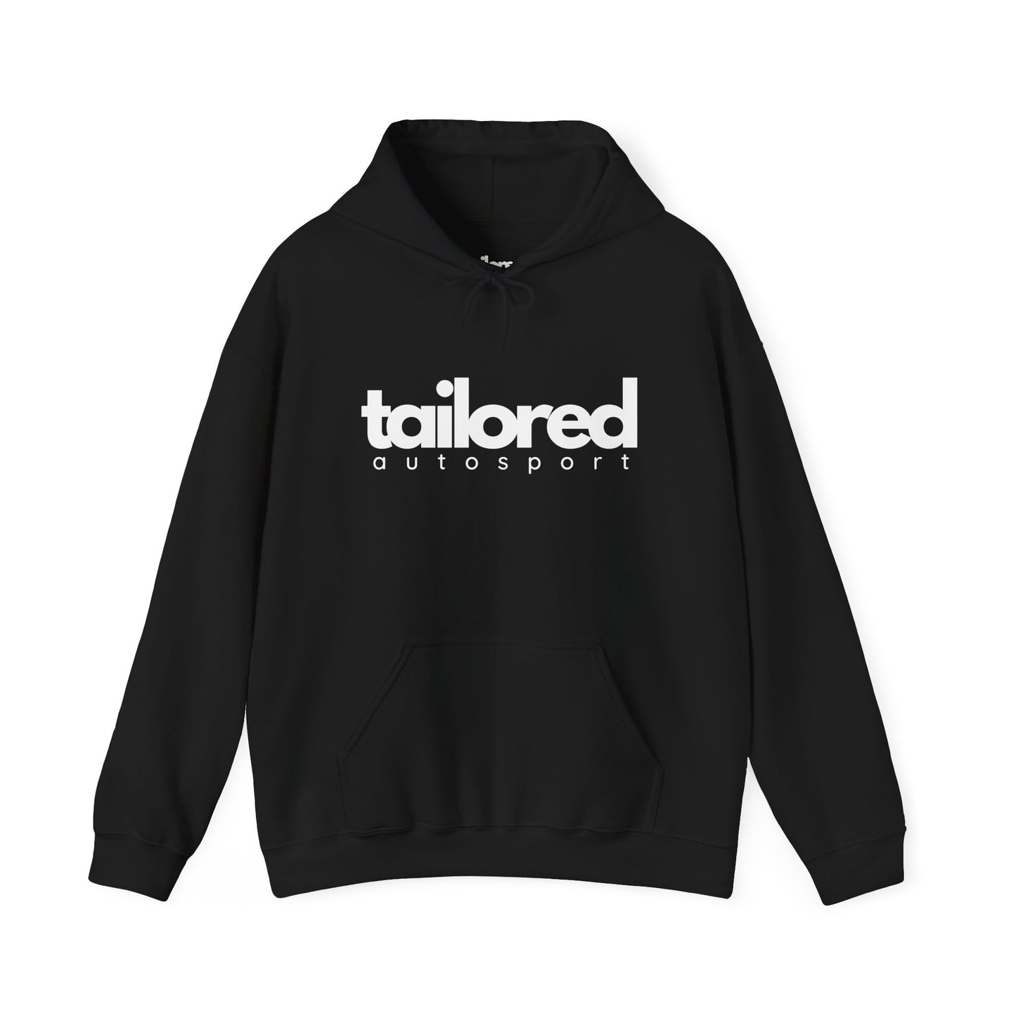 Unisex Heavy Tailored Autosport Black Hoodie