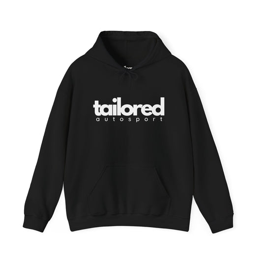 Unisex Heavy Tailored Autosport Black Hoodie