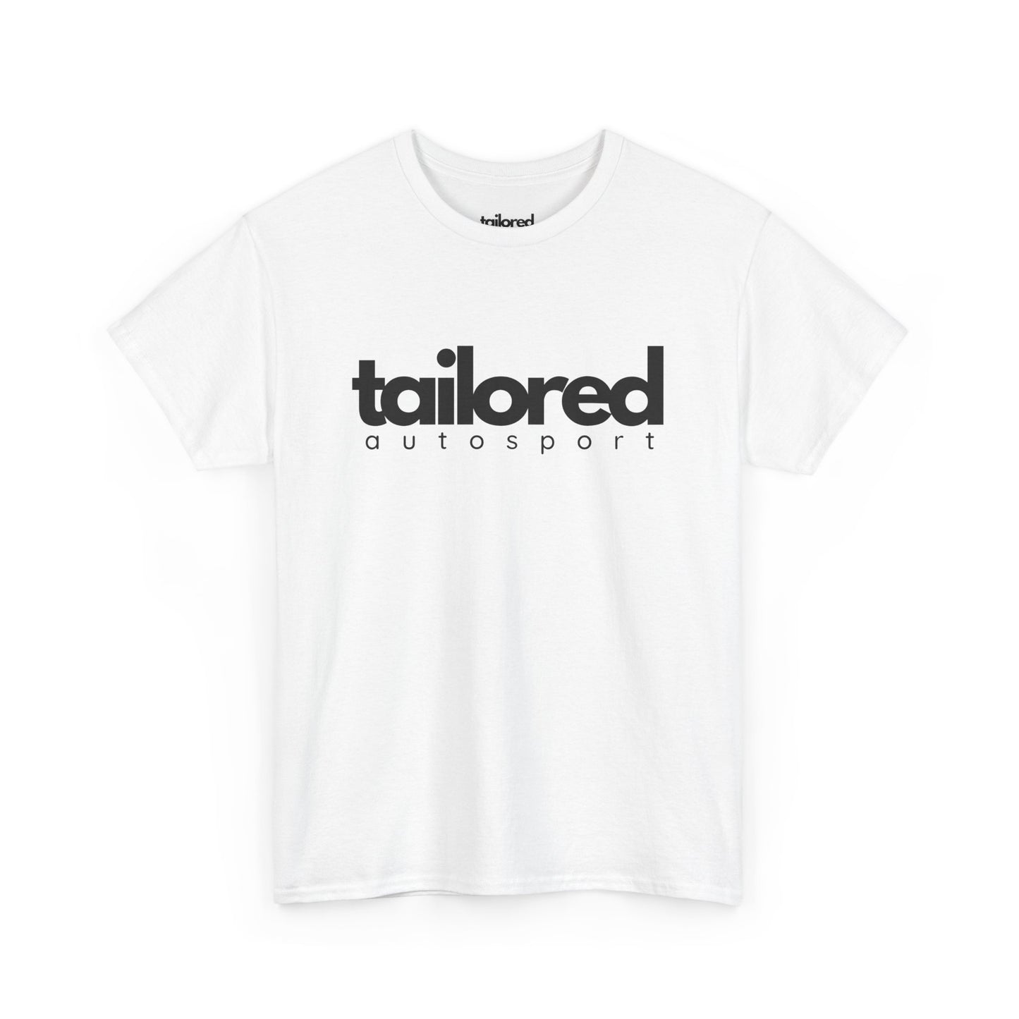 Unisex Tailored Autosport White T-Shirt