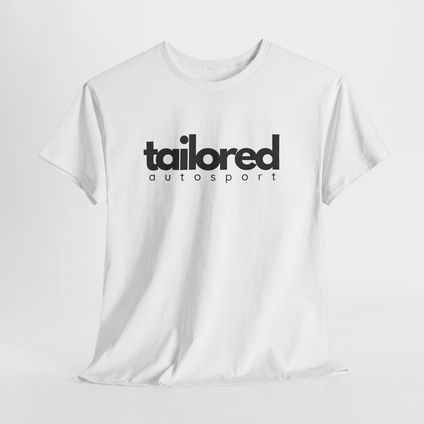 Unisex Tailored Autosport White T-Shirt