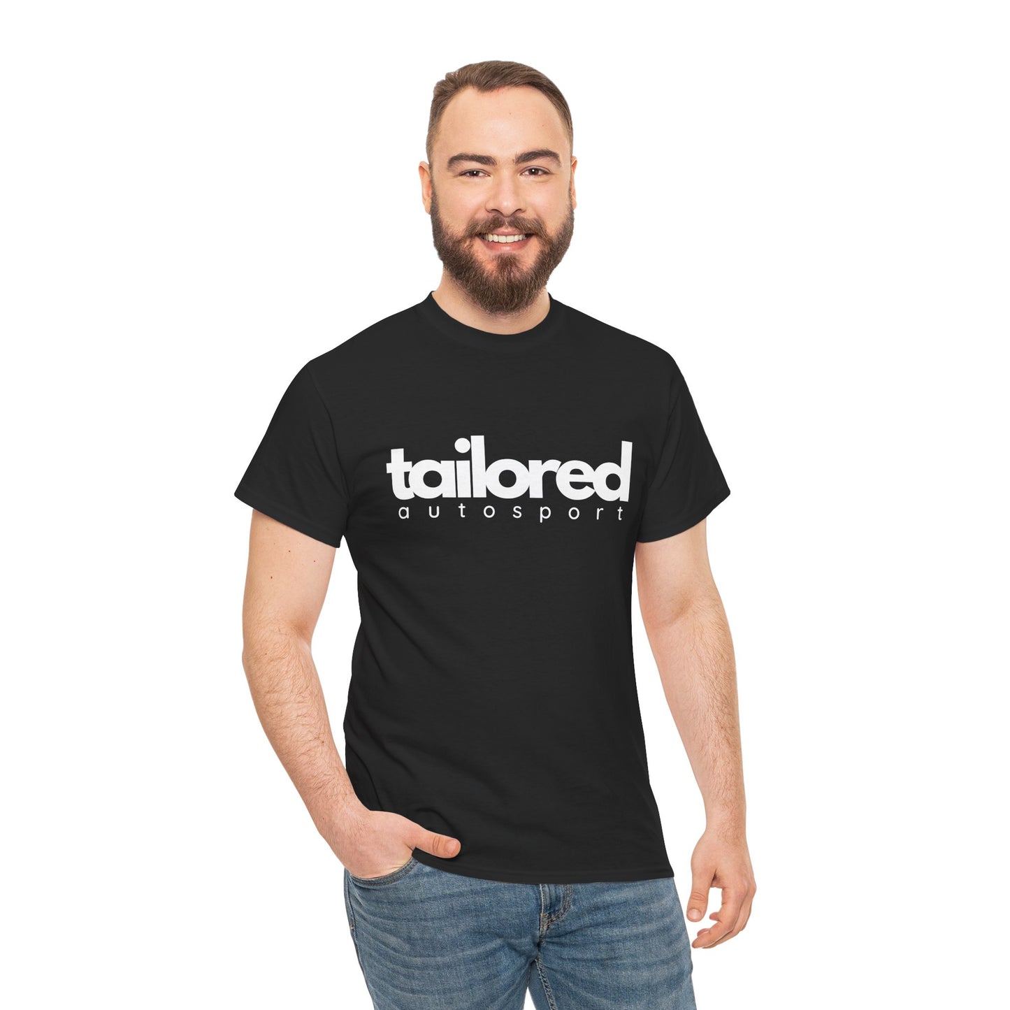 Unisex Tailored Autosport Black T-Shirt