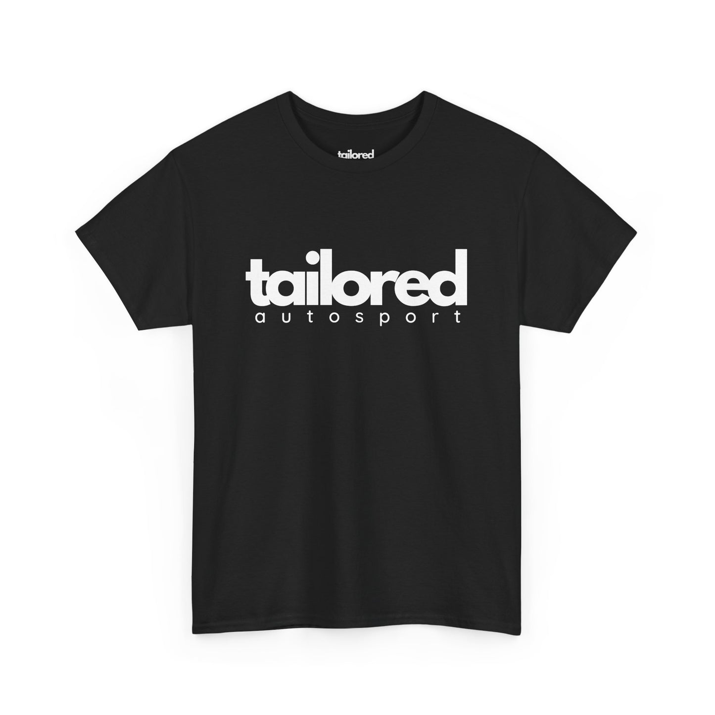 Unisex Tailored Autosport Black T-Shirt