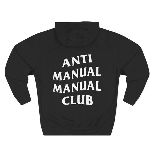Anti Manual Club Tailored Autosport Black Hoodie