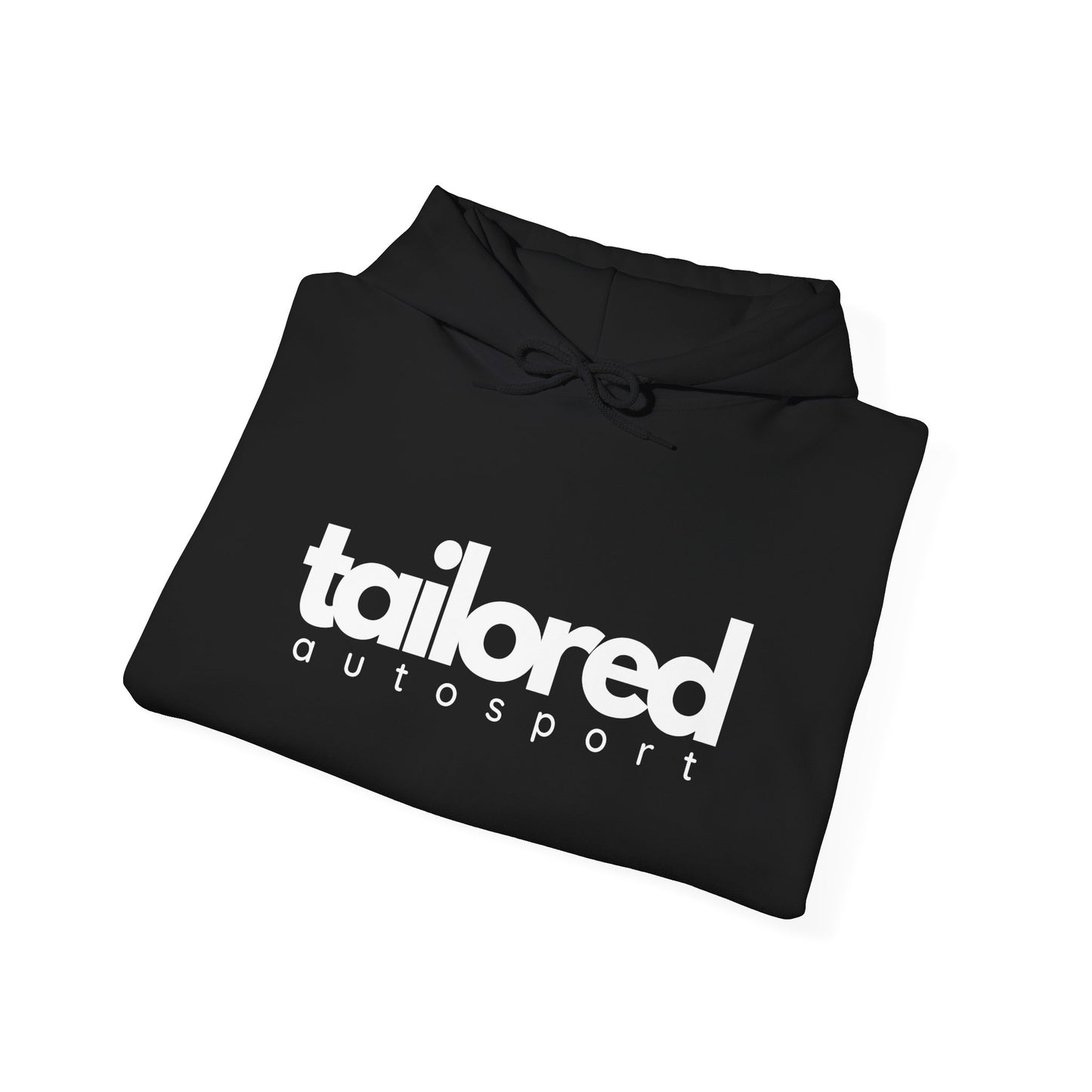 Unisex Heavy Tailored Autosport Black Hoodie