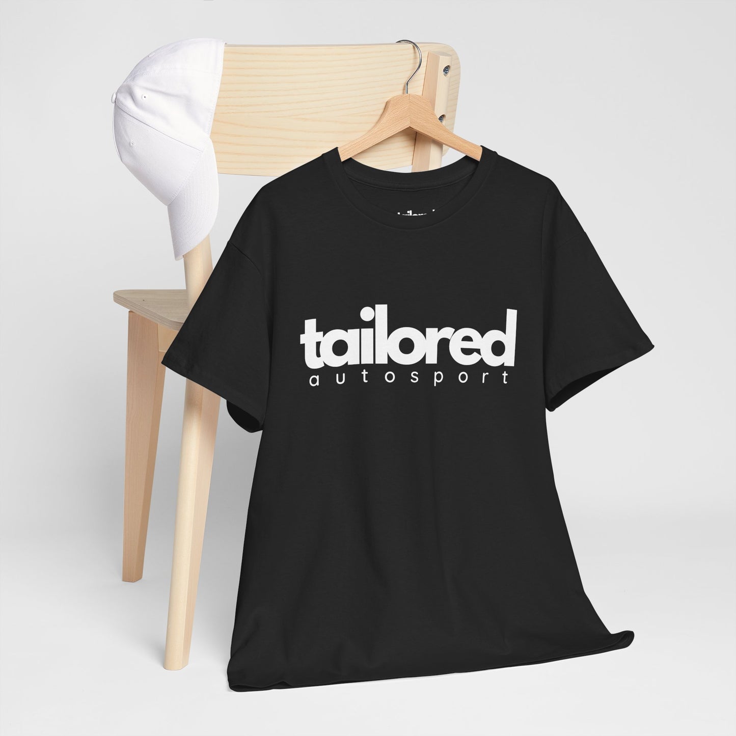 Unisex Tailored Autosport Black T-Shirt