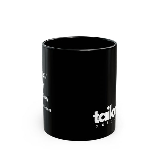 Tailored Autosport Black Mug