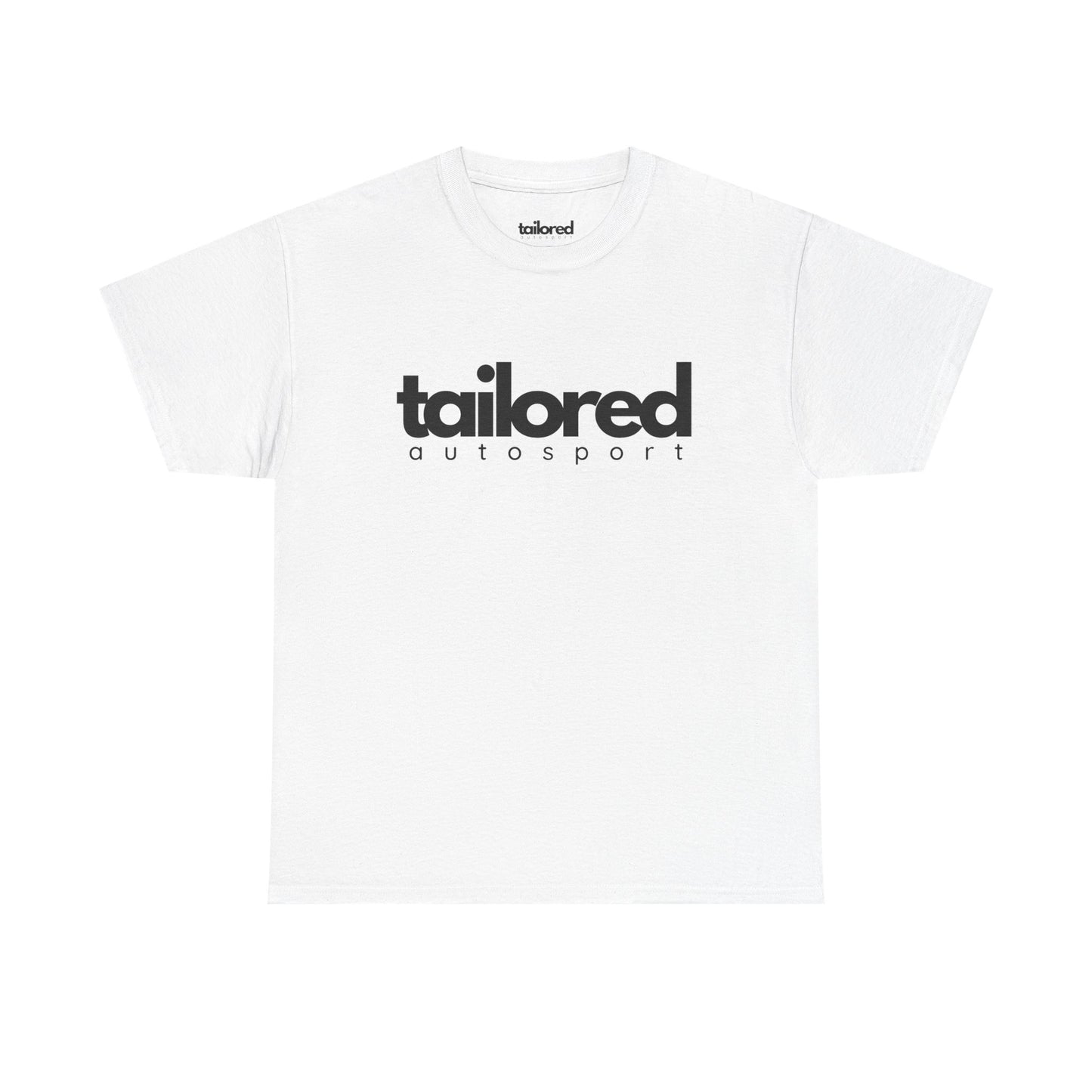 Unisex Tailored Autosport White T-Shirt