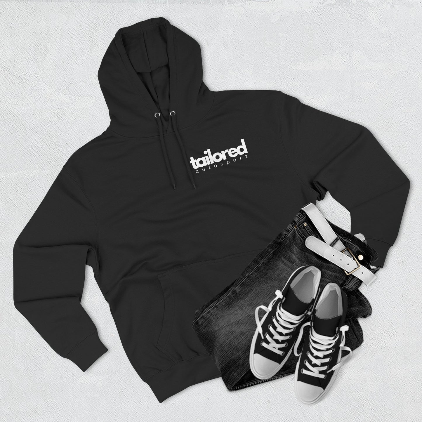 Anti Manual Club Tailored Autosport Black Hoodie