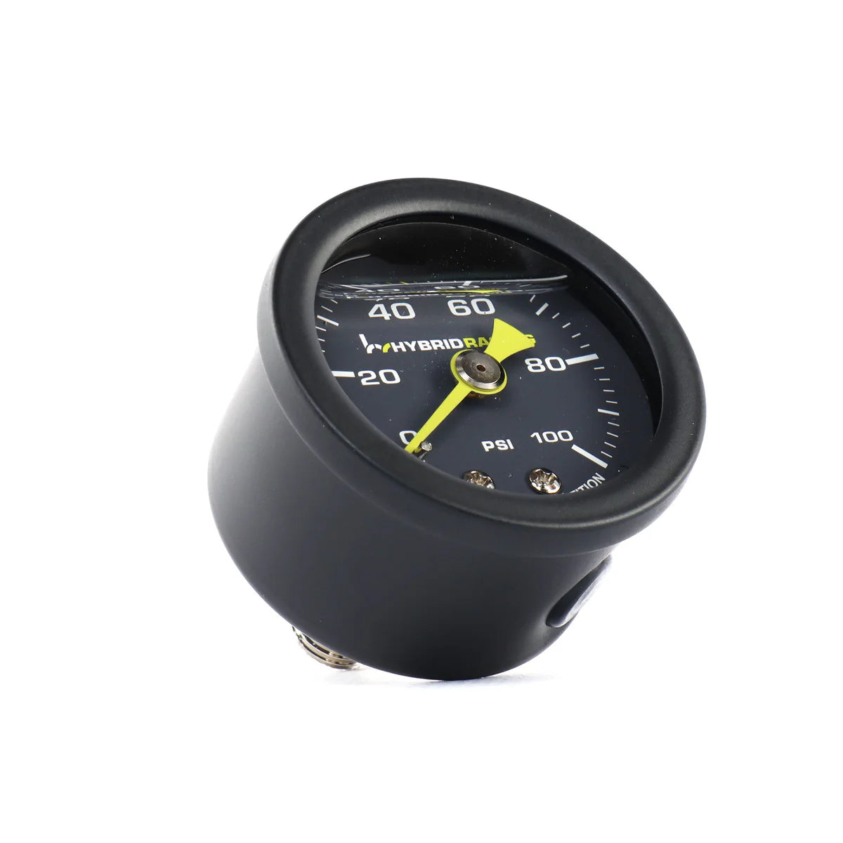 Hybrid Racing Liquid Filled Fuel Pressure Gauge V2