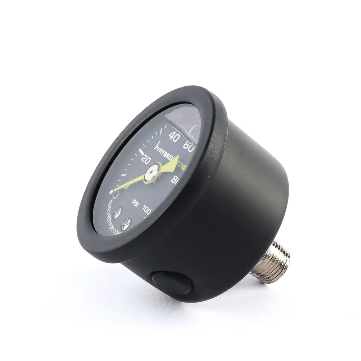 Hybrid Racing Liquid Filled Fuel Pressure Gauge V2