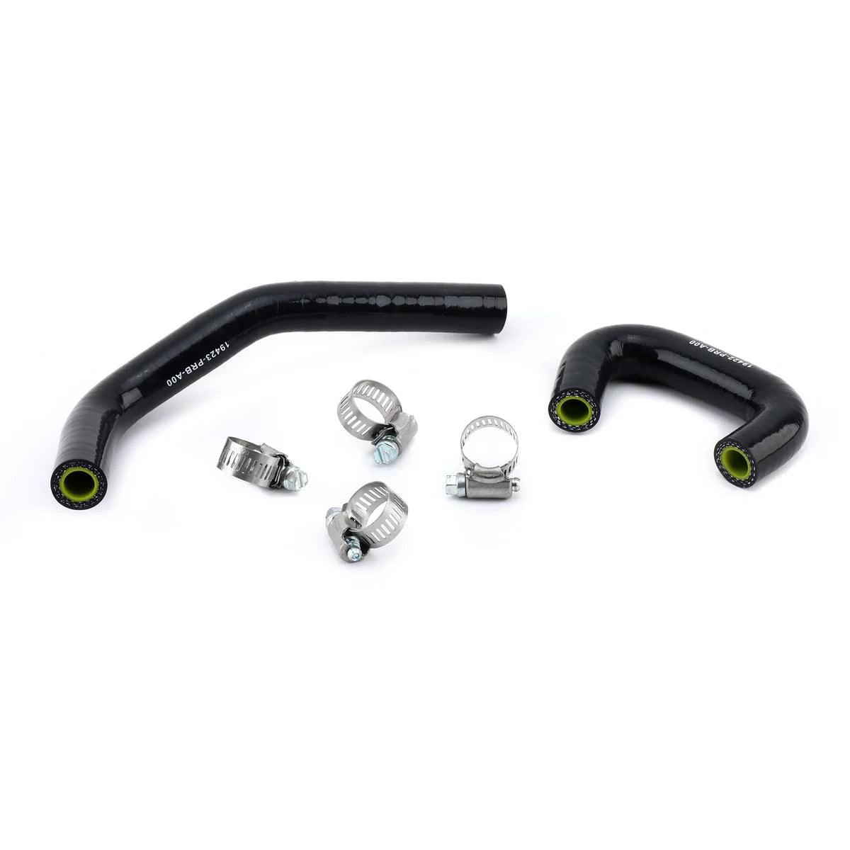 Hybrid Racing Silicone Oil Cooler Hoses (K-Swap & 02-06 Acura RSX) (Black)