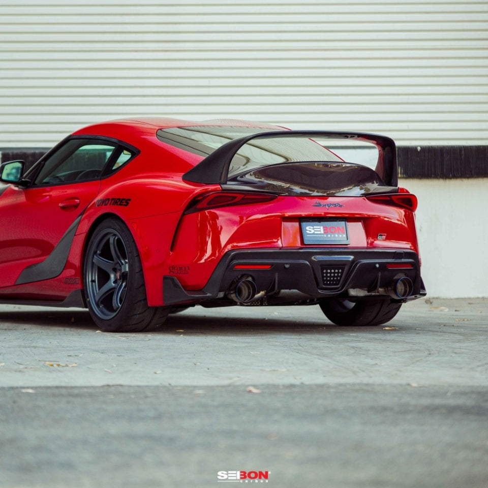 Seibon Carbon Fiber Rear Diffuser 20+ Toyota Supra A90