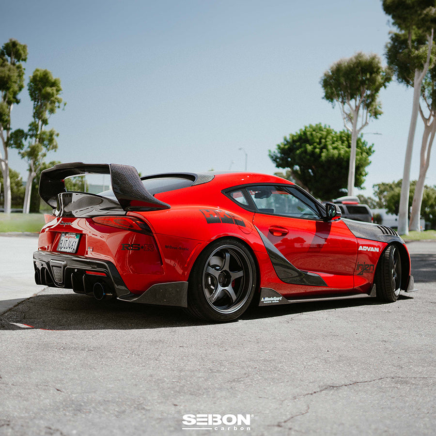 Seibon Carbon Fiber TD Style Spoiler 20+ Toyota Supra A90