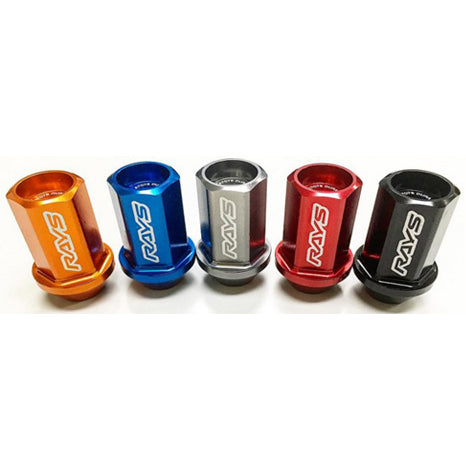 Rays L42 Dura-Nut Straight Type Lug & Wheel Lock Set - Set of 20 / 14x1.5