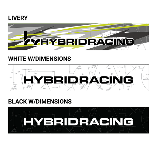 Hybrid Racing Dimensions Sunstrip