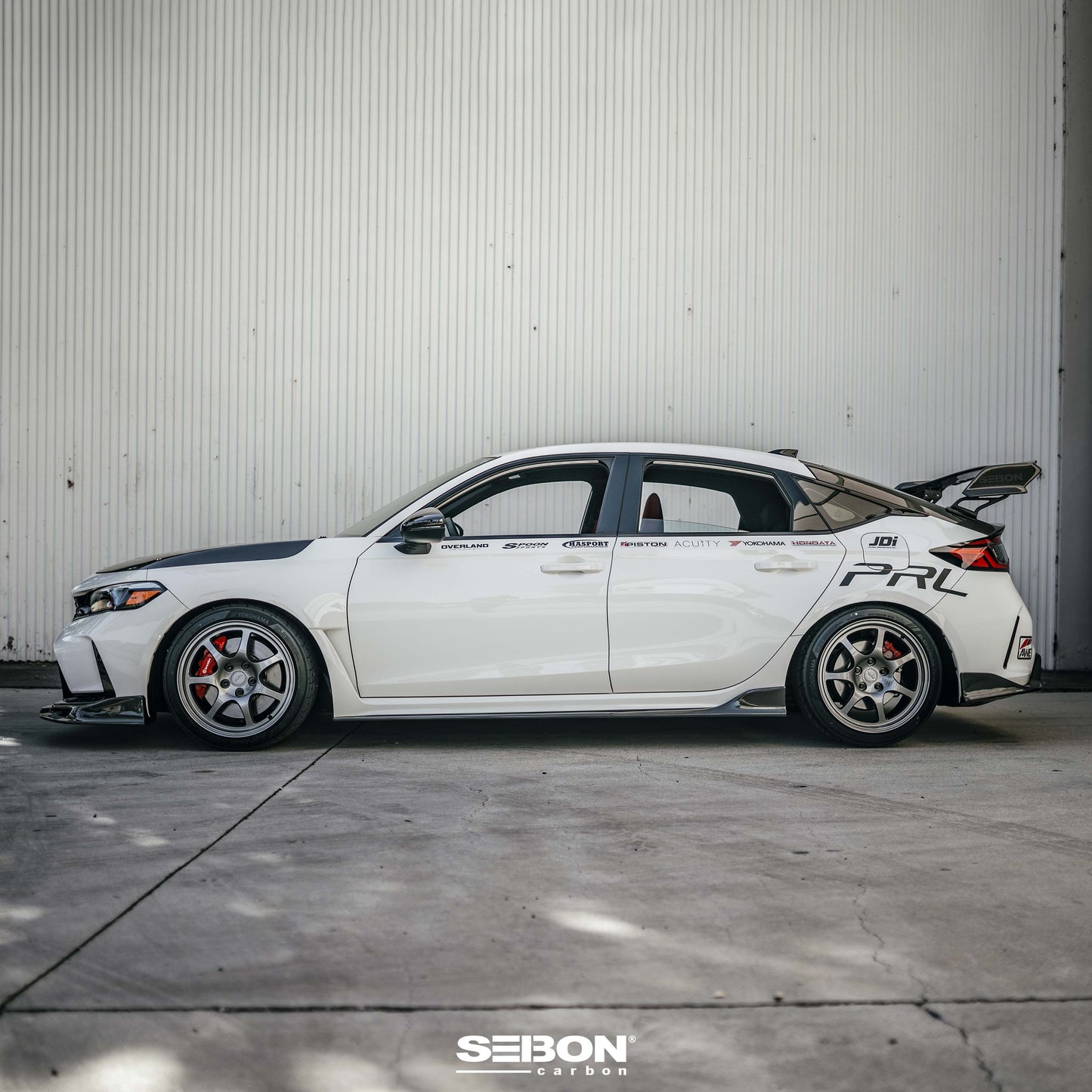 Seibon Carbon Fiber MB-Style Side Skirts 23+ Civic Type R FL5