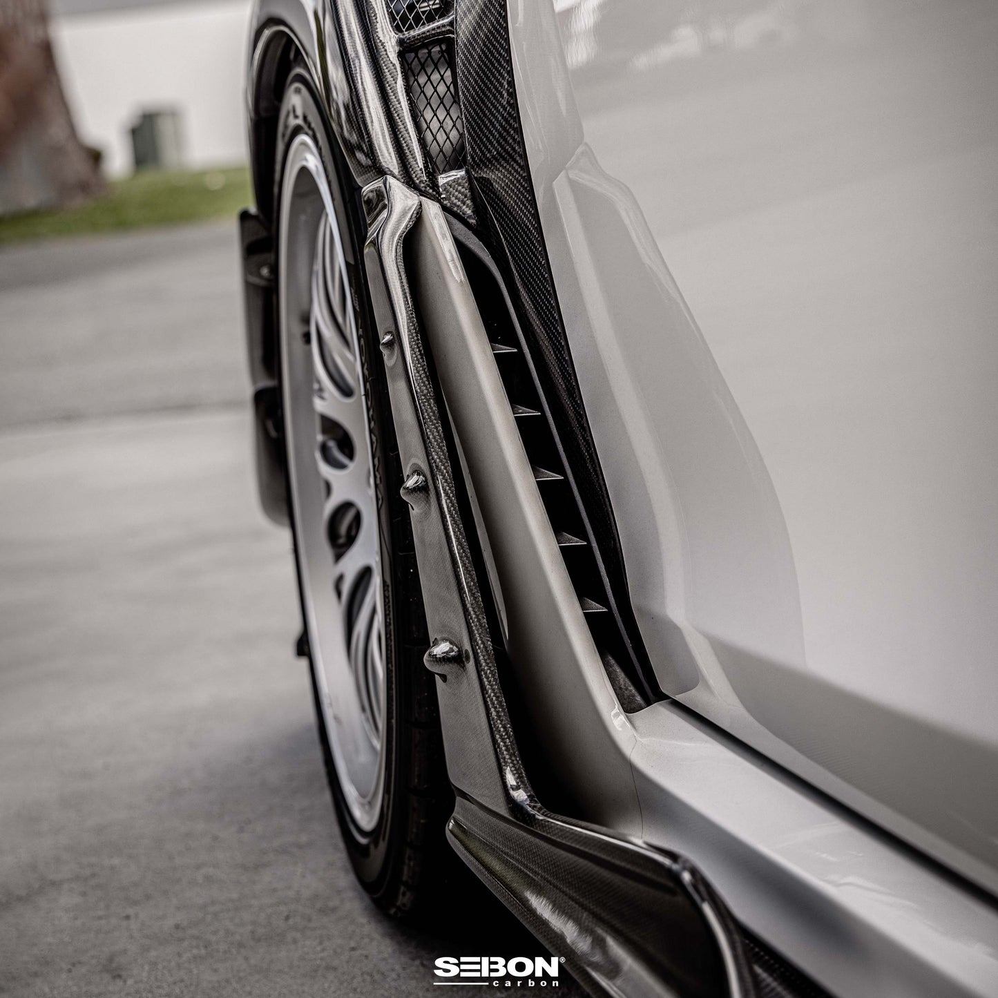 Seibon Carbon Fiber MB-Style Front Extension 23+ Civic Type R FL5