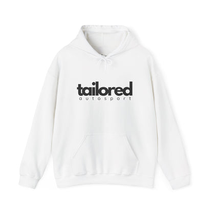 Unisex Heavy Tailored Autosport White Hoodie