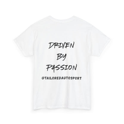 Unisex Tailored Autosport White T-Shirt