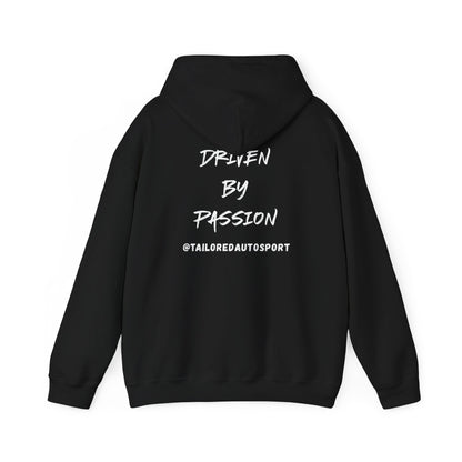Unisex Heavy Tailored Autosport Black Hoodie