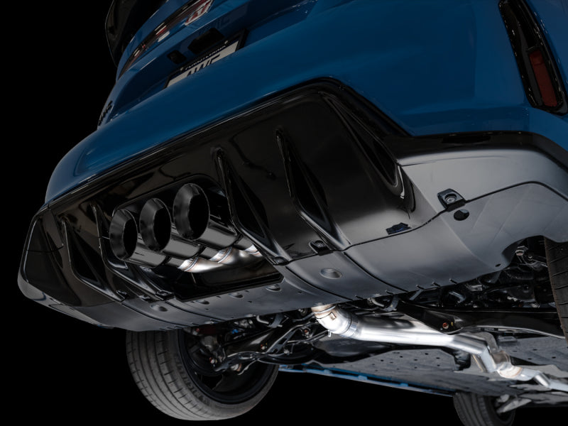 AWE Exhaust System Triple Black Tips 23+ Civic Type R FL5