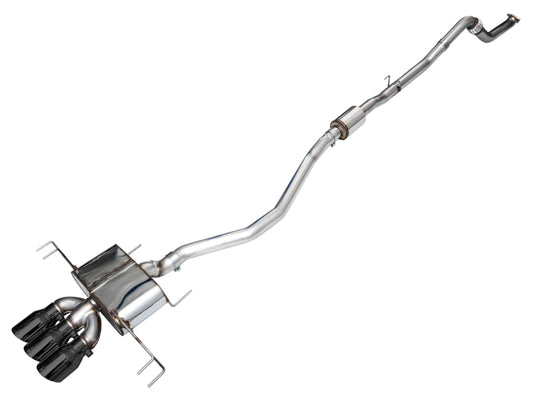 AWE Exhaust System Triple Black Tips 23+ Civic Type R FL5