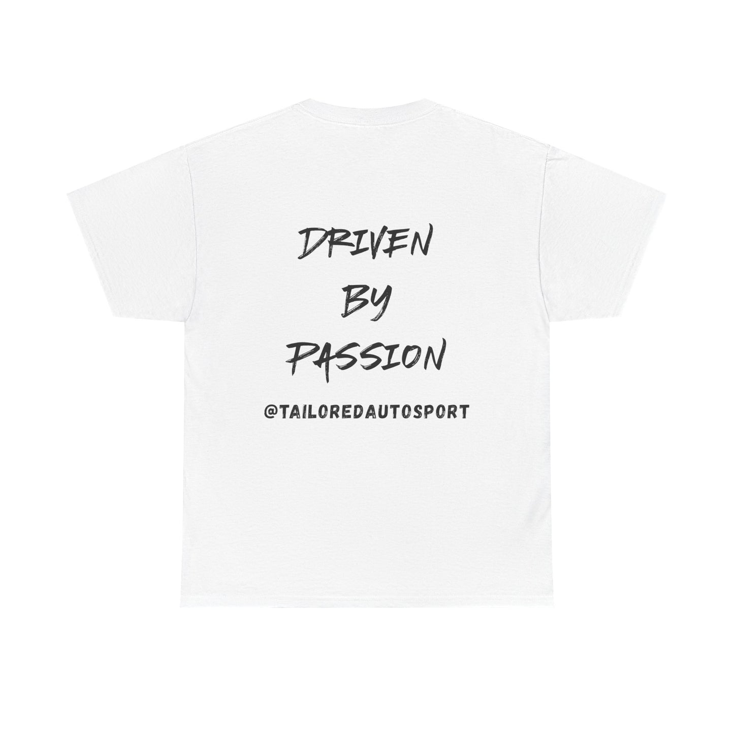 Unisex Tailored Autosport White T-Shirt