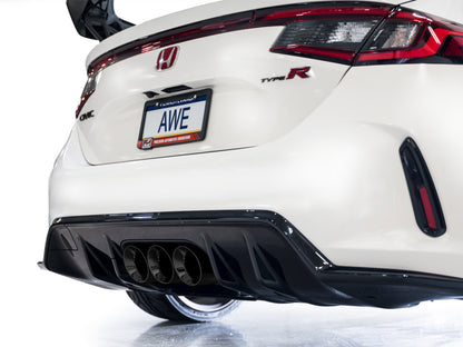 AWE Exhaust System Triple Black Tips 23+ Civic Type R FL5