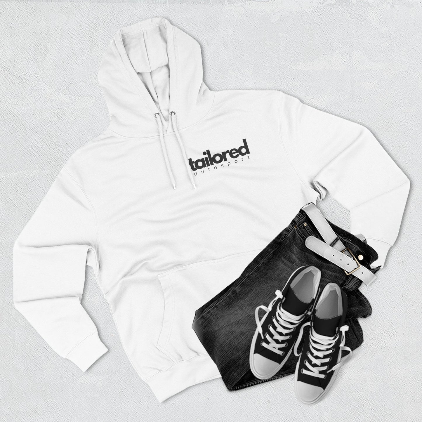 Anti Manual Club Tailored Autosport White Hoodie