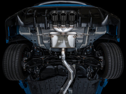 AWE Exhaust System Triple Black Tips 23+ Civic Type R FL5