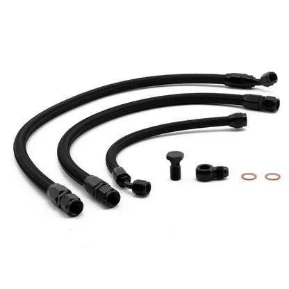 Hybrid Racing K Swap Standard Fuel Line Kit for 92-00 Civic/94-01 Integra