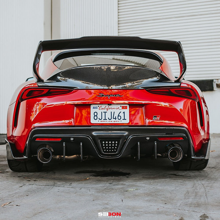 Seibon Carbon Fiber TD Style Spoiler 20+ Toyota Supra A90