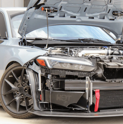 WOT Performance Dual Oil Cooler Kit 23+ Civic Type R FL5 / 24+ Integra Type S DE5