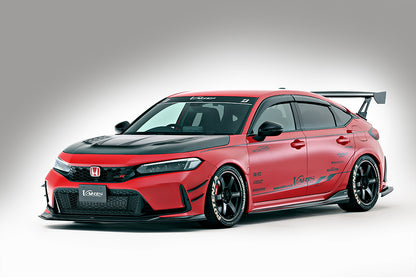 Varis Arising-1 Street / EVO Carbon+ Front Lip Spoiler  - 23+ Civic Type R FL5