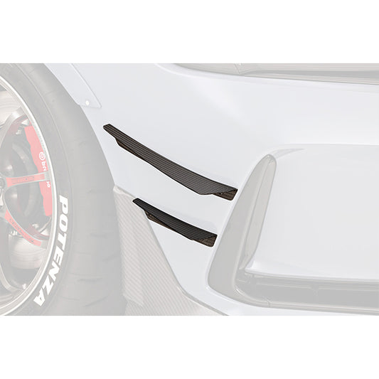 Varis Arising-1 EVO II Double Canards - Carbon 23+ Civic Type R FL5