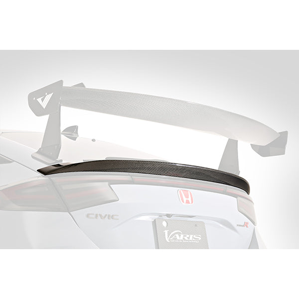 Varis Arising-1 EVO II / Arising II Track Edition Trunk Lip Spoiler - Carbon 23+ Civic Type R FL5