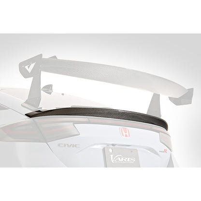 Varis Arising-1 EVO II / Arising II Track Edition Trunk Lip Spoiler - Carbon 23+ Civic Type R FL5