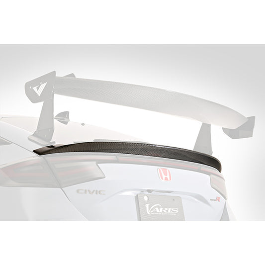 Varis Arising-1 EVO II / Arising II Track Edition Trunk Lip Spoiler - Carbon 23+ Civic Type R FL5