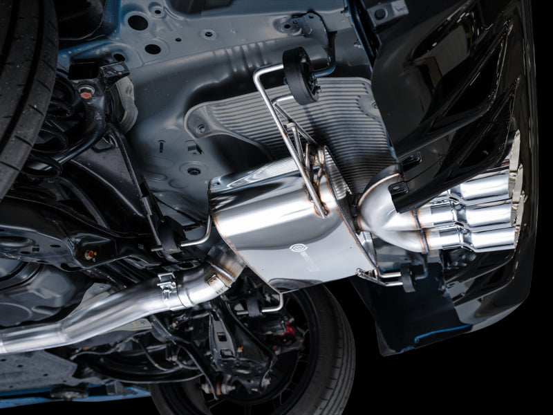 AWE Exhaust System Triple Chrome Tips 23+ Civic Type R FL5