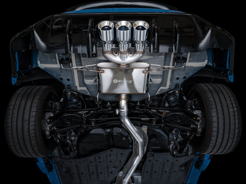 AWE Exhaust System Triple Chrome Tips 23+ Civic Type R FL5