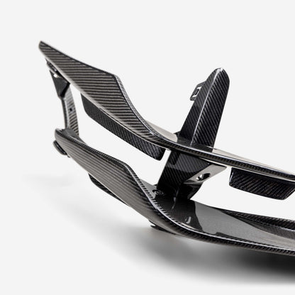 Seibon Carbon Fiber Front Bumper Canards 23+ Civic Type R FL5
