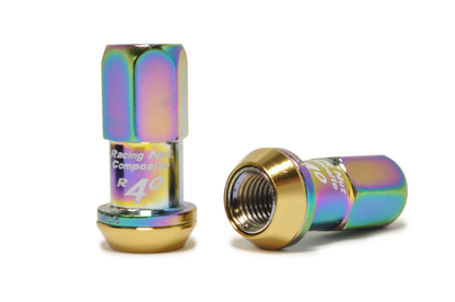 Project Kics M12x1.50 R40 Lug Nuts - Neo Chrome