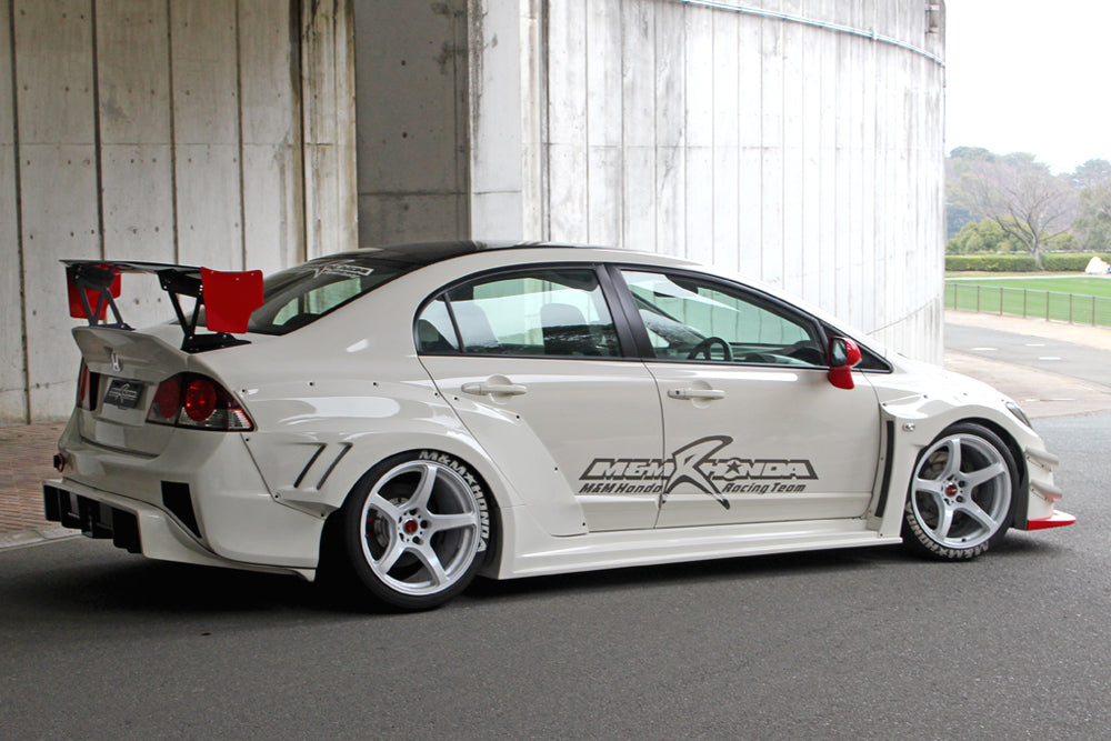 M&M Honda 07-11 Civic Hyper Wide Body Kit