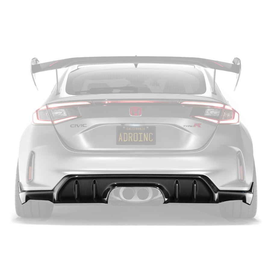 ADRO Carbon Fiber Rear Diffuser 23+ Civic Type R FL5