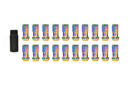 Project Kics M12x1.50 R40 Lug Nuts - Neo Chrome