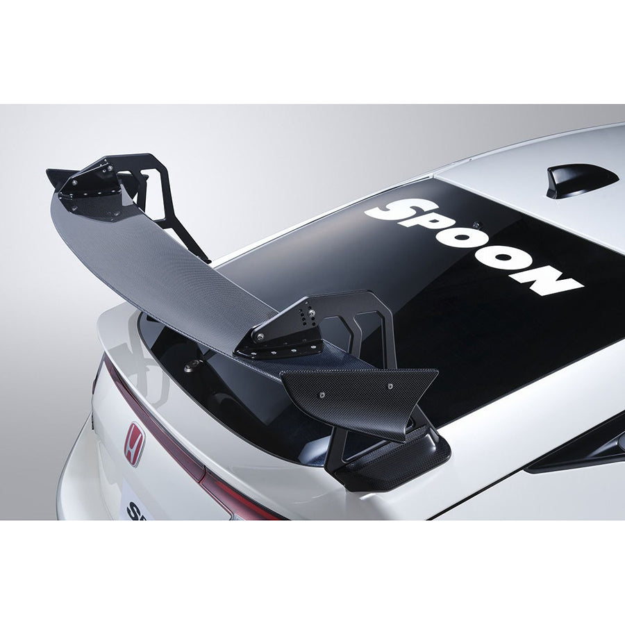 Spoon Sports Carbon Fiber Crane Neck Wing 23+ Civic Type R FL5
