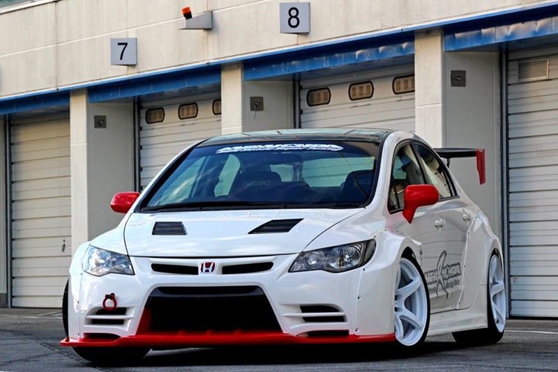 M&M Honda 07-11 Civic Hyper Wide Body Kit