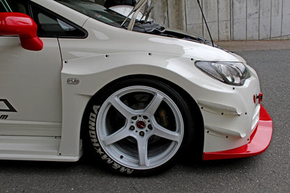 M&M Honda 07-11 Civic Hyper Wide Body Kit